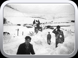 Kingsmoor School pupils in Snow Snake Pass 1947