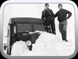 Kingsmoor School pupils in Snow Snake Pass 1947