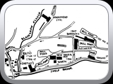 Shepley Street map showing mills